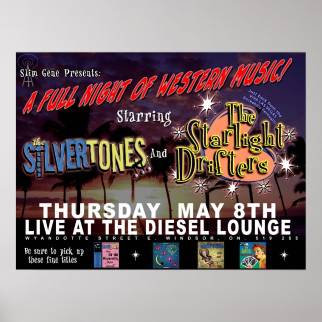 Poster av reproduktionskonsert (Framsidan)