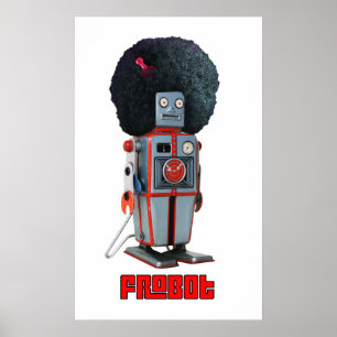 Poster av robot