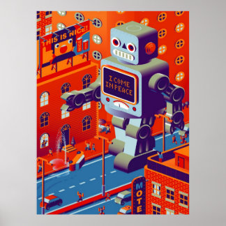 poster av robotinvasion