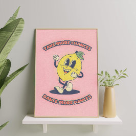 Poster av Rosa av trendigets offertmuskel