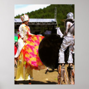Poster av självklicksfestival