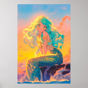 Poster av Sjöjungfru av litteratur