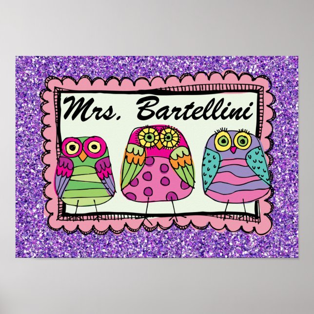 Poster av skola/lärare/klassrum - SRF (Framsidan)