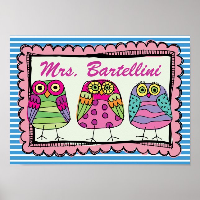 Poster av skola/lärare/klassrum - SRF (Framsidan)