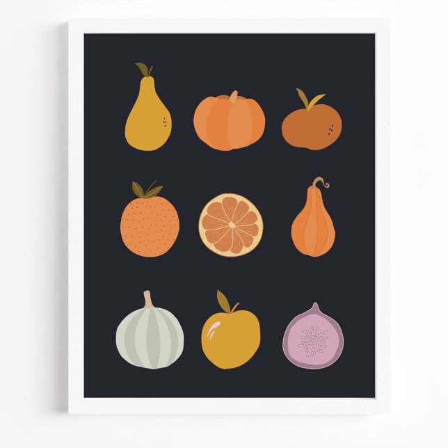 Poster av skörd av frukt och grönsaker (Skapare uppladdad)