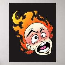 Poster av skottlös brandchef