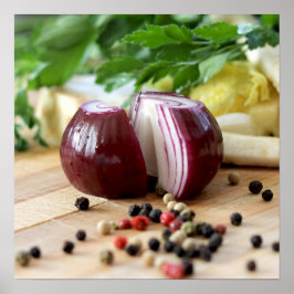 Poster av sojökaket