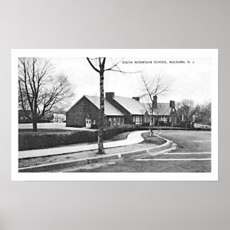 Poster av South Mountain School Ca. 1936
