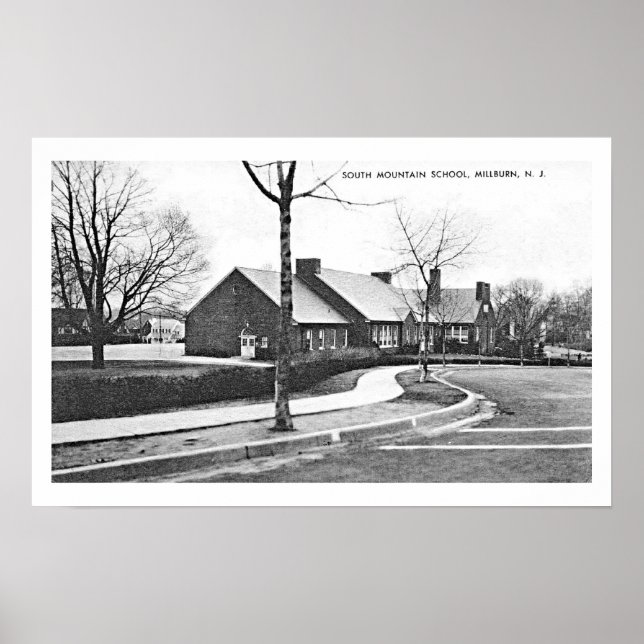 Poster av South Mountain School Ca. 1936 (Framsidan)