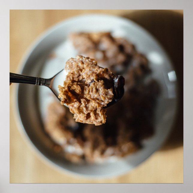 Poster av spannmål/livsmedel (Framsidan)