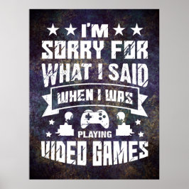 Poster av spärra/ videospelsmur