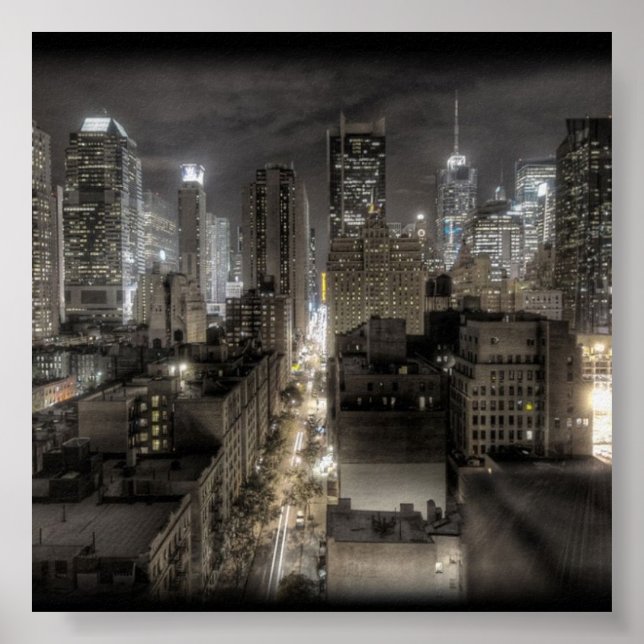 Poster av stad (Framsidan)