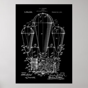 Poster av Steampunk Patent