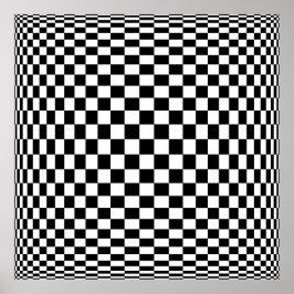 Poster av stor Quark Op Art