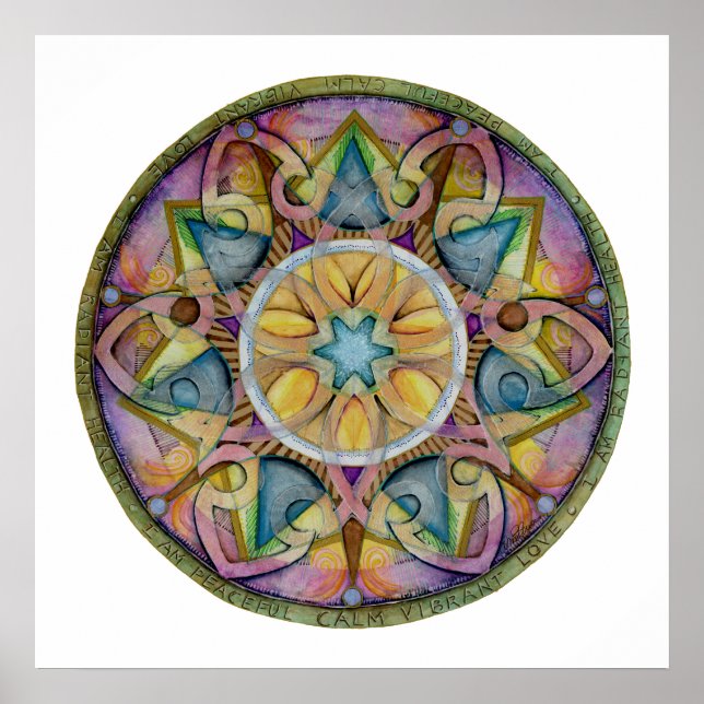 Poster av strålande hälsa (Framsidan)