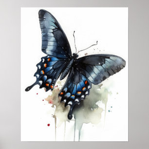 Poster av svällande fjäril Art Print
