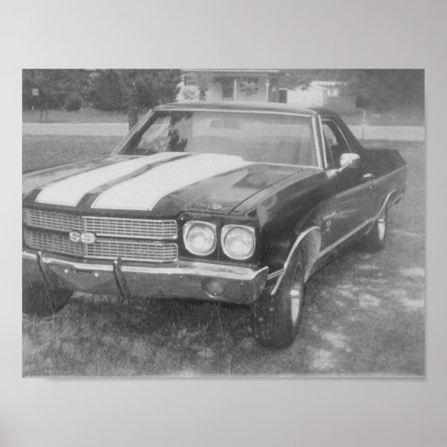 Poster av svarta bilar (Framsidan)