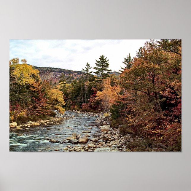 Poster av Swift River Autumn (Framsidan)