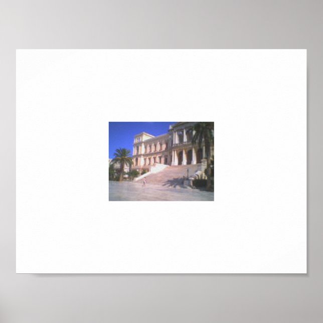 Poster av Syros stadshus (Framsidan)