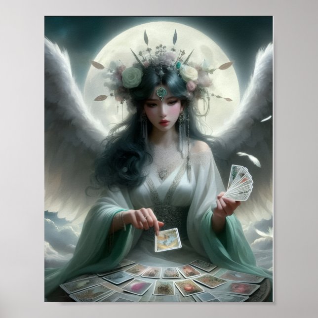 Poster av Tarot Card (Framsidan)