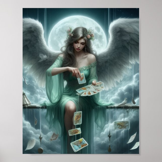Poster av Tarot Card (Framsidan)