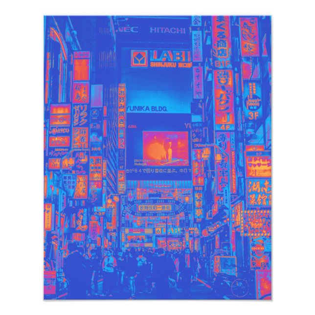 Poster av Tokyo Shinjuku Kabukicho Cyberpunk (Framsidan)