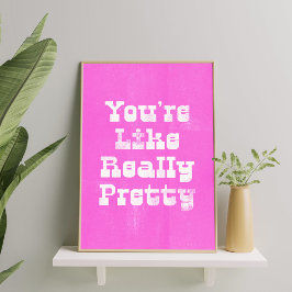 Poster av Trendigets Söt - offertväggskonst för sh