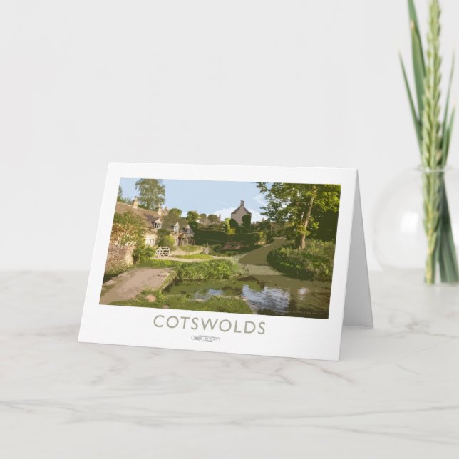 Poster av trösklar tack kort (Framsida)