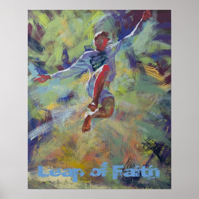 Poster av trosmotivation (Framsidan)