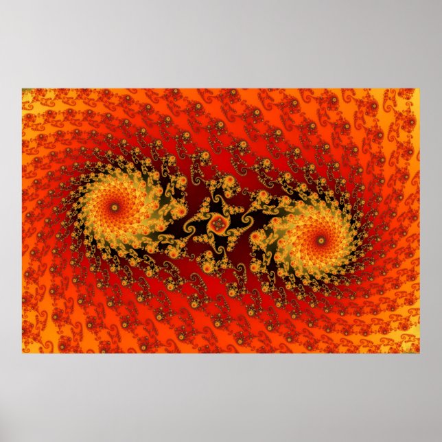 Poster av tvillinglampor (Framsidan)