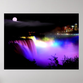 Poster av vacker Niagara Falls