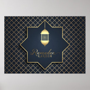 Poster av vacker Ramadan Kareem