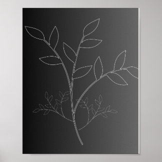 poster av vägg