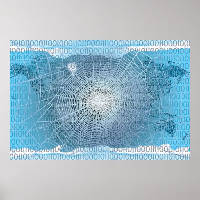 Poster av världsomfattande webben (Framsidan)