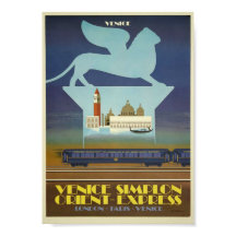 Poster av Venedig Simplon (Orient Express)