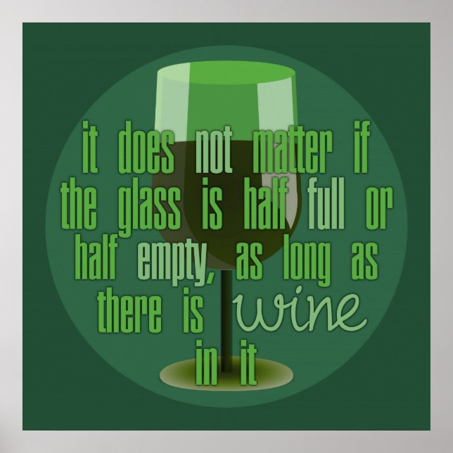 poster av vin-glas (Framsidan)