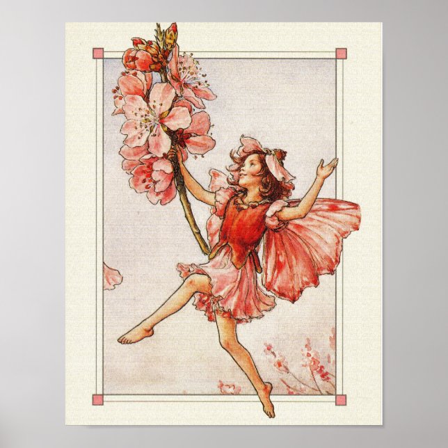 poster av vintage Fairy (Framsidan)