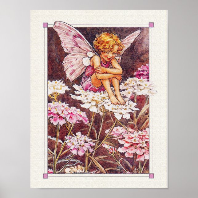 poster av vintage Fairy (Framsidan)