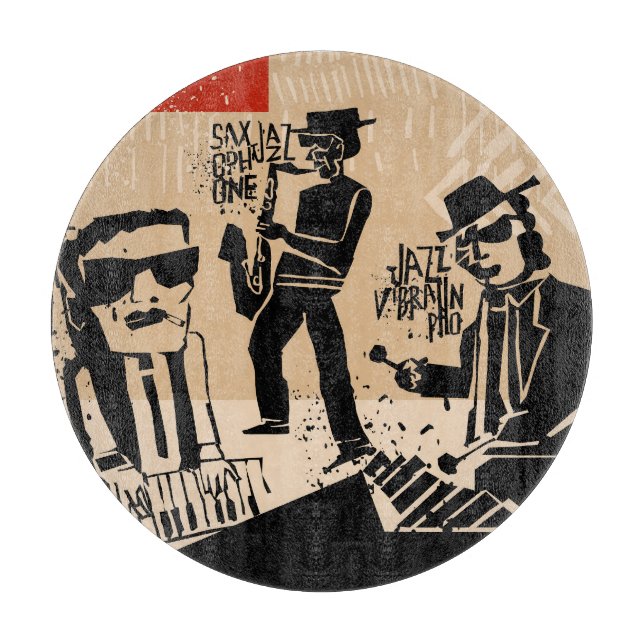 Poster av vintage Jazz Band: Coola Design (Framsidan)