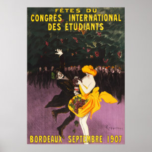 Poster av vintage Magazine Cover/Advertisement