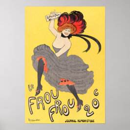 Poster av vintage Magazine Cover/Advertisement