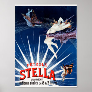 Poster av vintage/prestandaannonsering