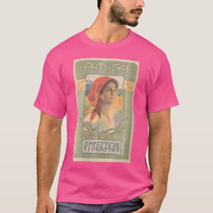 Poster av Womens Amica Vintage Opera T Shirt
