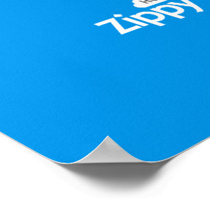 Poster av Zippy Host Blue