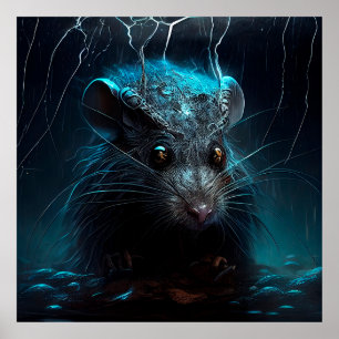 Poster avloppsvatten råtta