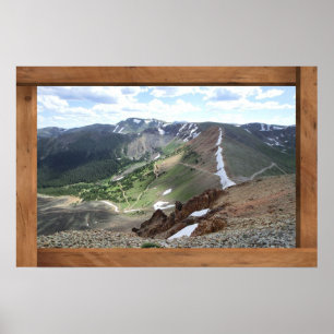 Poster avtryck av scenirött cone Colorado