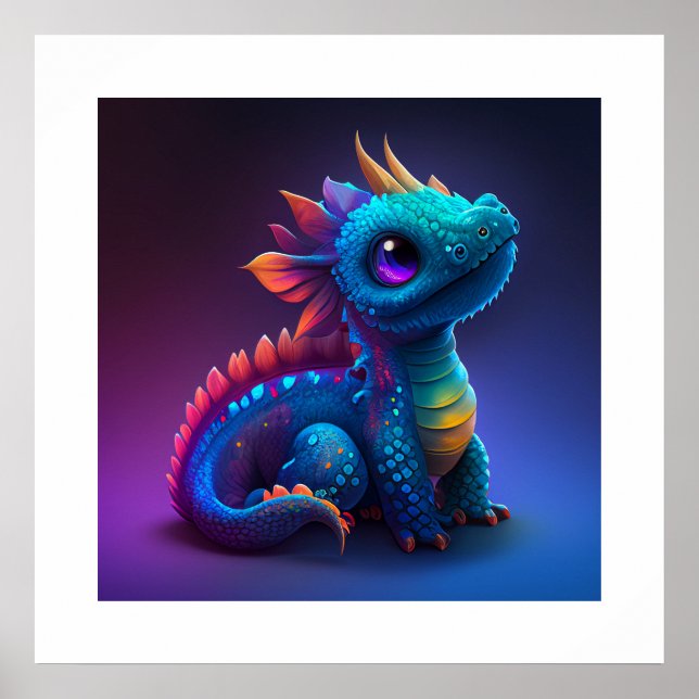 Poster Baby Dragon (Framsidan)