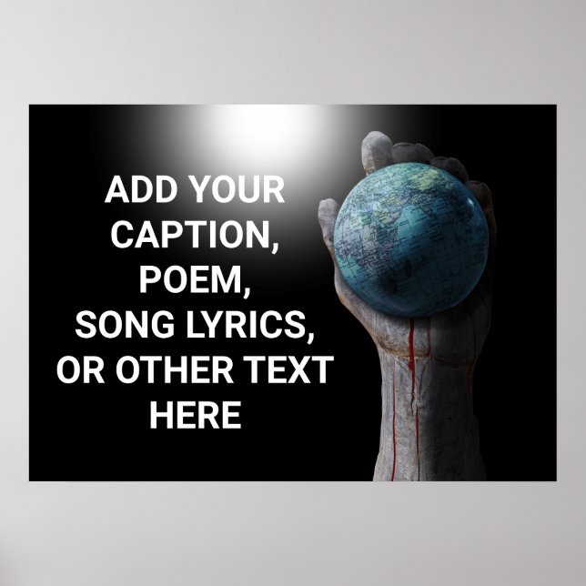 Poster bakgrundshandhållningslobe (Framsidan)