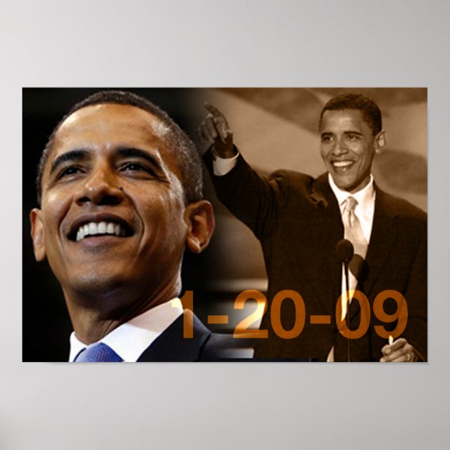 Poster Barack Obama 1-20-09 (Framsidan)