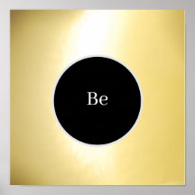 poster "Be"